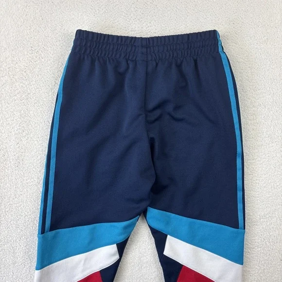 ADIDAS Mens 'Palmerston Joggers' Small Multicolor Sweatpants Zip Pockets Blue - Picture 14 of 14